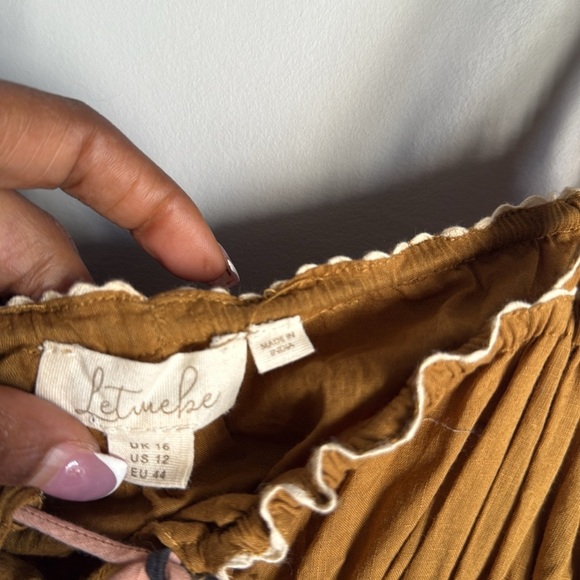 ANTHROPOLOGIE | Let Me Be Letizia Colorblock Midi Dress 12 - Picture 5 of 12